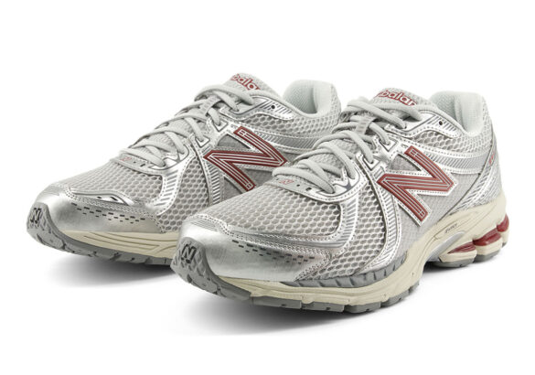 The New Balance 860v2 Wears Fire Red Flares