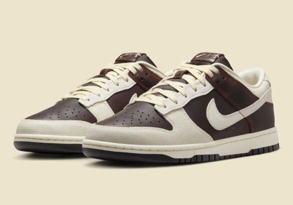 Stingray Leather Strikes The Nike Dunk Low “Fauna Brown/Soft Pearl”